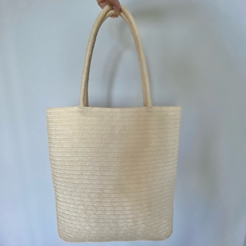 Shein Straw Woven Basket Bag